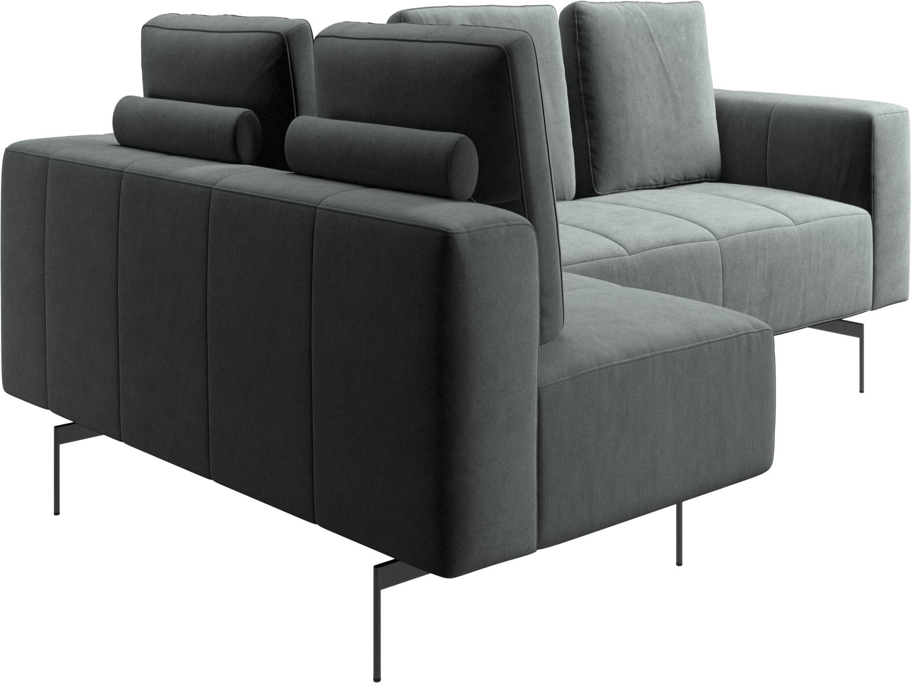 Amsterdam corner sofa with lounging unit | BoConcept